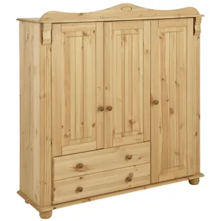 OTTO home Wäscheschrank Adele 130 x 135 x 40 cm Beige