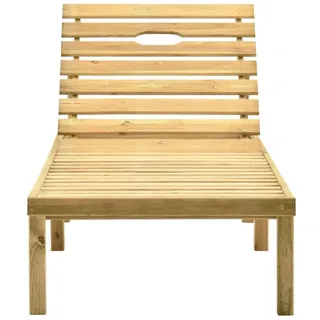 vidaXL Sonnenliege 200 x 70 x 77 cm braun