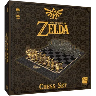 USAopoly The Legend of Zelda Collector's Chess Set – Strategiespiel – Für Zelda-Fans – 2 Spieler | 60+ Min | Ab 8 Jahren – Englisch