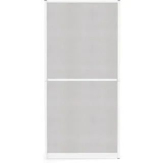 hecht International Insektenschutz-Tür Alu-Türbausatz 100 x 210 cm Weiß