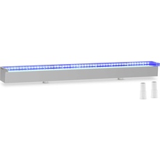 Bild Schwalldusche - 90 cm - LED-Beleuchtung - Blau / Weiß