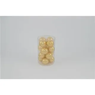 Nuovo Centro Casalinghi L.Glas Gold PERLATE SFERE 6 cm 16 Stück