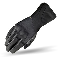 Shima UNICA WP Frauen Damen Motorradhandschuhe Leder Touring Membran Wasserdicht ( XS-L, Schwarz), L