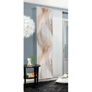 Schiebegardine HOME WOHNIDEEN "SCHIEBEVORHANG DEKOSTOFF DIGITALDRUCK 'TORRE'", rot, B:60cm H:245cm, Polyester, Gardinen, Schiebegardine, DIGITALDRUCK - INDIVIDUELL KÜRZBAR