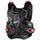 Brustprotektor 3.5 L/XL Schwarz/Rot