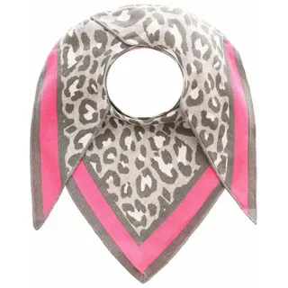 Zwillingsherz »Dreieckstuch BW "Leo Rand"« Leo mit pinker Lante,