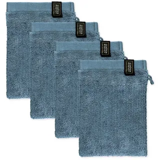 Schöner Wohnen Sense Waschhandschuh 16 x 21 cm blau