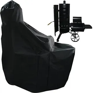 Grillabdeckung für Smoker Leptobos | Grill Abdeckhaube | Grillhaube - Schwarz
