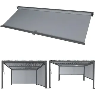 MCW Seitenwand Für Pergola L41 Anthrazit 3x3m