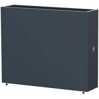 Herstera Pflanzkasten Cube 100 x 25 x 80 cm Anthrazit