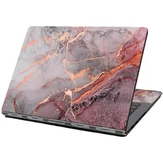 Laptop Skin Aufkleber Aufkleber 13" 13,3" 14" 15" 15,4" 15,6 Zoll Laptop Vinyl Skin Sticker Cover Art Decal Protector Notebook PC (Marmor 02)