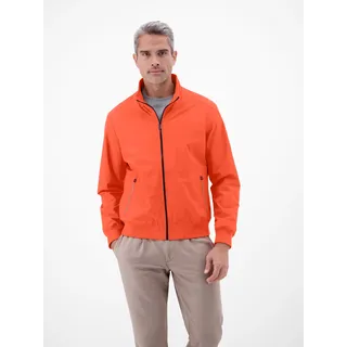 Blouson LERROS "Blouson leicht gefüttert und flexibel", Herren, Gr. L, orange (vivid rot), 100% Polyester, Jacken Blouson, Herren Blouson, Wasser- und windabweisend, Atmungsaktiv, Einfarbig