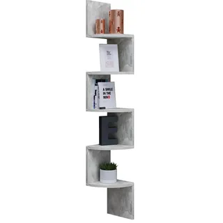 VCM Eckregal 20 cm grau