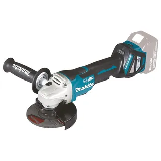 Makita DGA517Z ohne Akku + Seitengriff, Spannmutter, Schutzhaube, Schruppscheibe, Stirnlochschlüssel