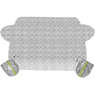 Apa Frontscheibenabdeckung mit Spiegelhüllen Thermo 176 cm, silber