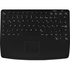 Bild AK-4450-GFU Tastatur RF Wireless US Englisch Schwarz