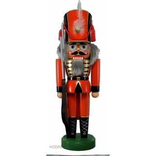 Nussknacker Soldat rot 36cm NEU Nußknacker Figur Erzgebirge Weihnachtsfigur