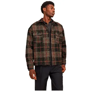 Jack & Jones Roxbury Boucle Überhemd - Black - M