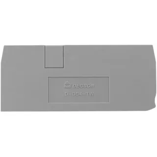 Endplatte für Reihenklemme DS4-TW DGN D-DS4-TW-01P-11-00AH