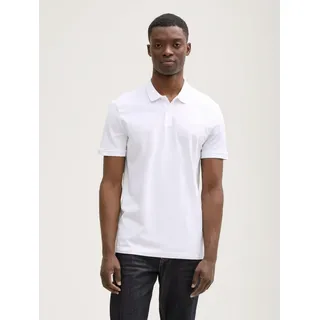 Tom Tailor Denim Piqué, Poloshirt aus Baumwolle,