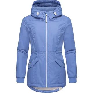 Ragwear Damen Winterjacke Wasserdichte Jacke mit Kapuze Dowey Warm YOUMODO Blue Gr. XL - XL