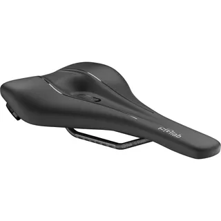 SQlab 612 ERGOWAVE 2.1, ergonomischer Rennradsattel in schwarz, 12 cm