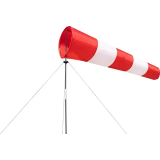 HQ Windspiel Windsock Airport 150 cm - Rot, Weiß