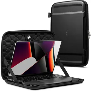 SPIGEN Rugged Armor Pro - black - MacBook Pro 16" M4 2024/M3 2023/M2 2023/M1 2021