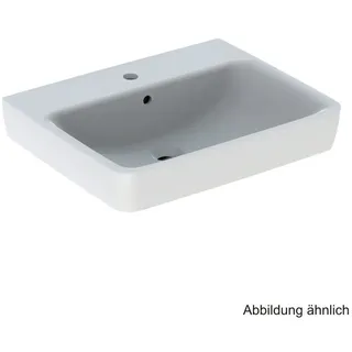 Geberit Renova Plan Waschtisch 65x48cm m. Hl., m. Ül., weiß
