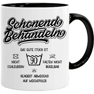 Geschenk Geburtstag Tasse mit Spruch |Schonend Behandeln | Das Gute Stück ist 90 Geschenk zum 90. Geburtstag 90 Jahre | Geburtstag Geschenkideen | Geschenke für Papa | Opa Tasse | Geschenkideen
