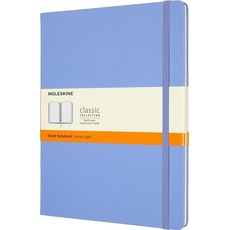 Bild Notizbuch Classic Collection fester Einband ca. DIN A4 liniert, hortensienblau Hardcover 192 Seiten