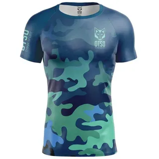 Otso T-shirt Kurzarm-t-shirt - Camo Blue - XL
