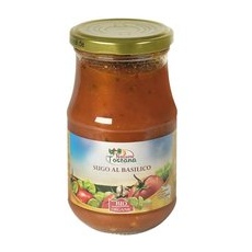 Bio Tomatensauce Basilikum für köstliche Pasta oder Pizza