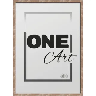FramesFactory Fotorahmen Hekla 42x59,4 cm Eiche sandgestrahlt
