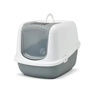 Savic Katzentoilette Nestor Jumbo 66,5x48,5cm Grau