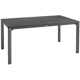 Sieger Gartentisch 165 x 95 x 74 cm grau/anthrazit
