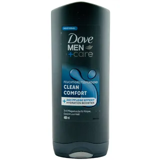 Dove Duschgel CLEAN COMFORT 1 x 400ml 3in1 Dusche Körper - Haar - Gesicht XL