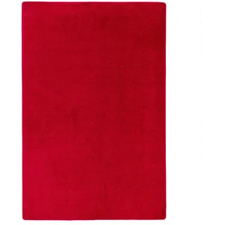 Snapstyle Luna Hochflorteppich 100 x 400 cm Rot