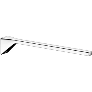 KEUCO Rose Handtuchhalter einarmig, 45 cm, ohne Bohren, Metall verchromt, Made in Germany, starr, inkl. Klebeset und Schraubset, Handtuchstange zum Kleben oder Schrauben