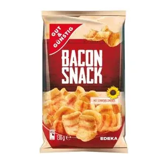 Gut&Günstig Bacon Snack Chips 130,0 g