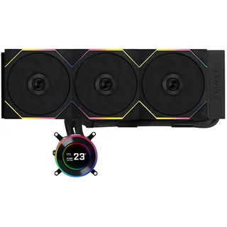 Lian Li Hydroshift II LCD-C 360TL Wireless Black - CPU-Wasserkühlung - Max 28 dBA