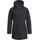 II Winterparka Damen Winterjacke Damen wasserdicht winddicht atmungsaktiv wattierte Outdoorjacke Damen mit PrimaLoft Isolierung Eco Finish in Schwarz Größe 38