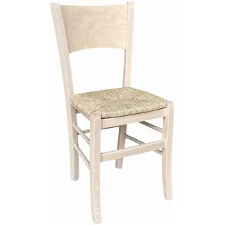 Holzstuhl lucy Rau Kelche Wein Malen Mit Sitzend IN Stroh Restaurant Kochen