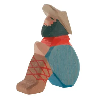 Ostheimer Hirte sitzend Spielfigur Holzfigur Krippenfigur 40503