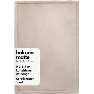 Hakuna Matte Wolkenweiche Spielmatte Baby 200x150x2,5cm, beige,Tatami Matte