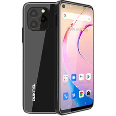 OUKITEL C21 PRO(2022) Handy Ohne Vertrag,6,39 HD+ Zoll,Octa-core 4GB + 64GB,4000mAh Akku,Dual SIM Android 11 handys 4G Smartphone Triple Kamera Face ID/Fingerprint ID Handy,Schwarz