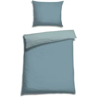 Florella Wendebettwäsche "UNI abyss TENCEL Edel-Satin, 100% Lyocell (TENCELTrademark)", abyss