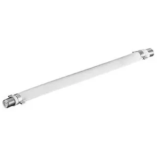 netshop 25 Sat Flachantenne Single LNB HD Sat Anlage für 1 Teilnehmer kompakte Sat-Antenne mit Fensterhalterung und Zubehör Set - Starke Empfangsleistung für alle Satelliten von netshop 25