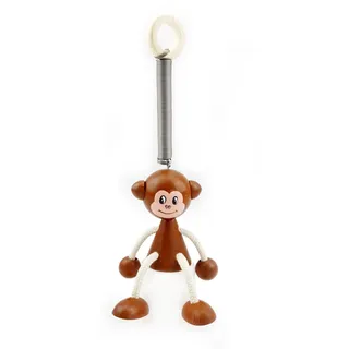 Holzspielzeug Schwingfigur Affe BxLxH 100x70x130mm NEU