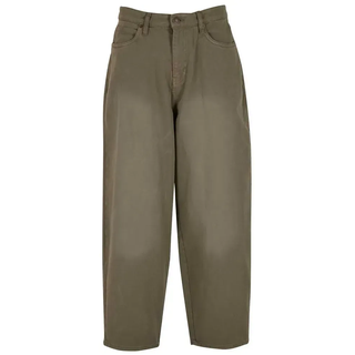 Urban Classics Tapered Heavy Ounce Baggy Jeans - Pale Olive - 30